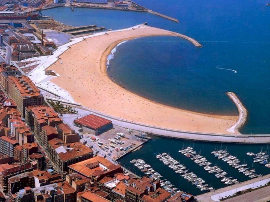 Espacioso 140 M2 Y Calidad A 250 Metros Playa Y Puerto Deportivo 5Hab 2 Banos Vut2917As Gijón Extérieur photo
